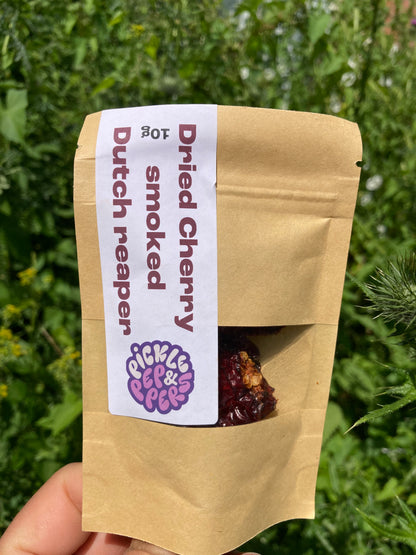 Dried Cherry Smoked Dutch Reaper Peppers - 10g